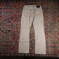 Levi's 514 W30 L30 Straight Leg Beige Denim Jeans