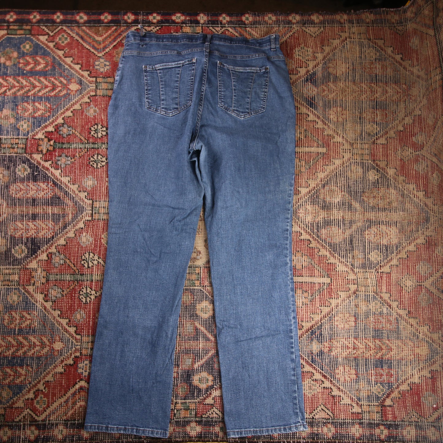 Lee W38 L30 Comfort Fit Blue Denim Jeans