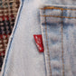 Levi's 550 W30 L30 Tapered Leg Relaxed Fit Blue Denim Jeans