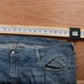 Levi's 505 Red Tab W48 L30 Straight Leg Regular Fit Classic Ripped Style Blue De