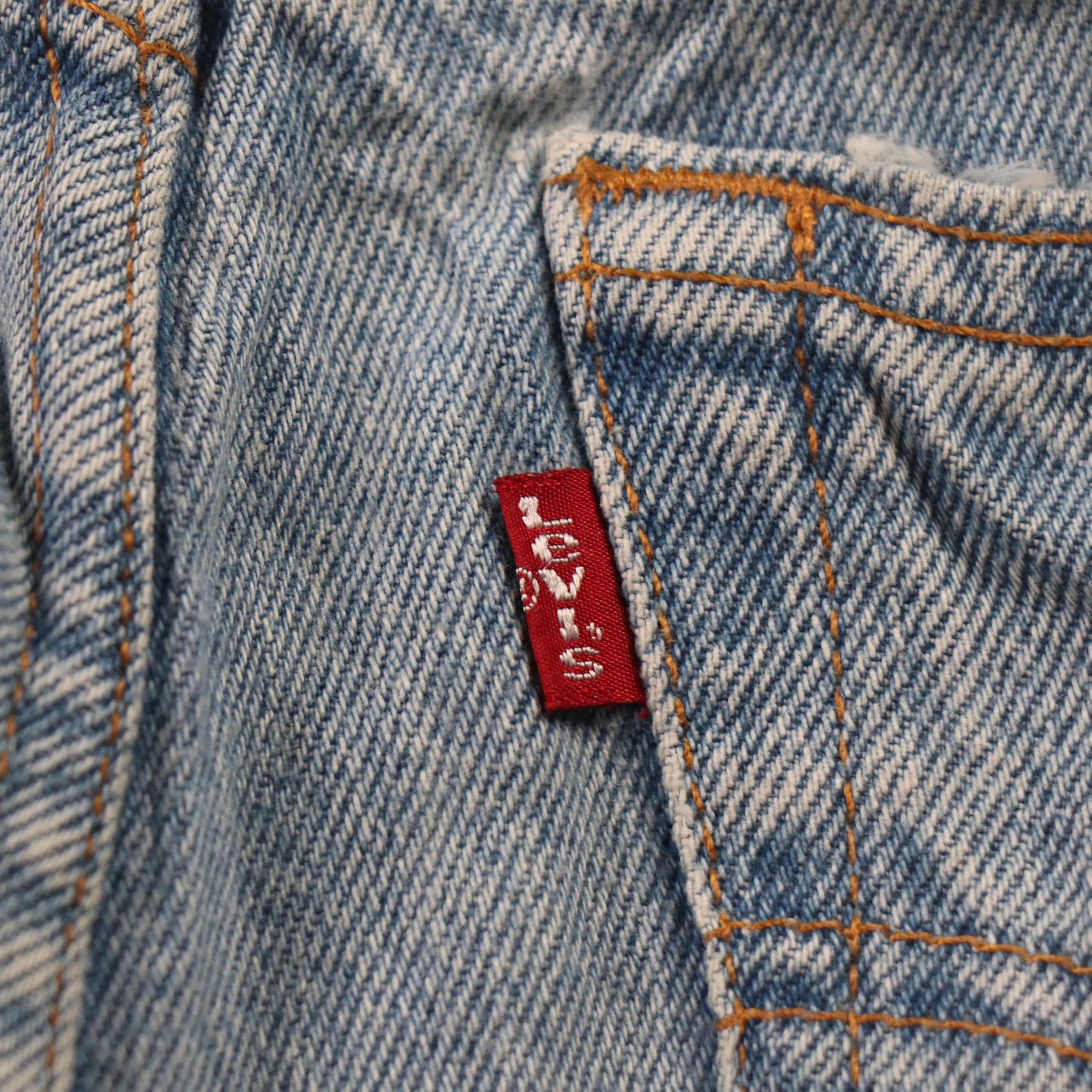 Levi's 512 Red Tab W28 L30 Tapered Leg Slim Fit Blue Denim Jeans