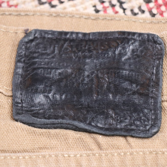 Levi's W28 L29 Straight Leg Brown Denim Jeans