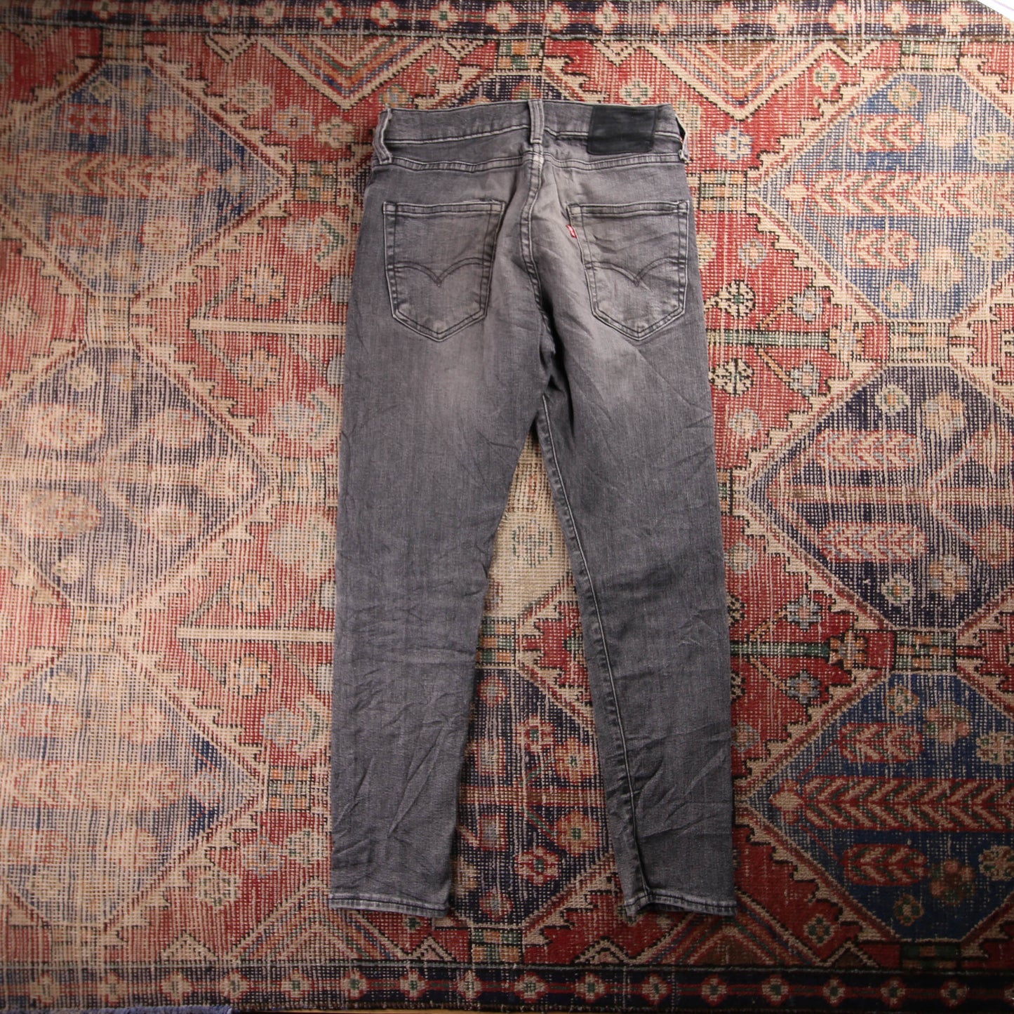Levi's 511 Red Tab W28 L27 Slim Fit Grey Denim Jeans