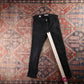 Levi's 710 Red Tab W28 L27 Skinny Black Denim Jeans