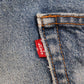 Levi's 505 Red Tab W36 L31 Straight Leg Regular Fit Blue Denim Jeans