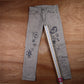 Levi's 513 Red Tab W32 L30 Straight Leg Slim Fit Beige Denim Jeans