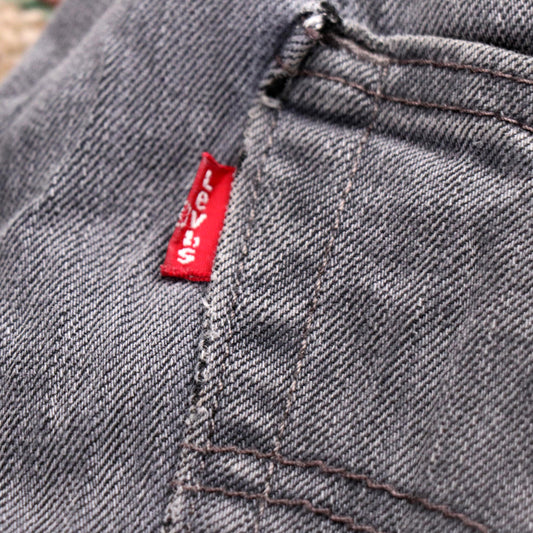 Levi's 511 W34 L26 Slim Fit Grey Denim Jeans