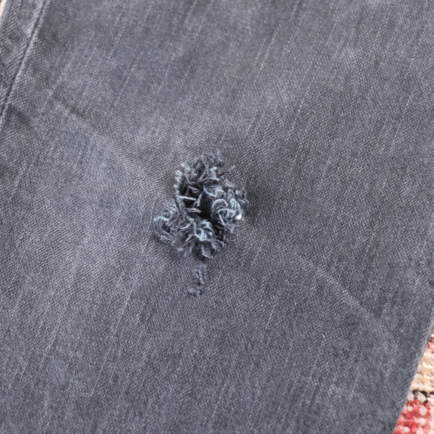Levi's W36 L30 Straight :Leg Black Denim Jeans