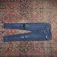 Levi's 710 W28 L29 Skinny Classic Ripped Style Blue Denim Jeans