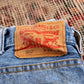 Levi's 550 W36 L30 Tapered Leg Relaxed Fit Blue Denim Jeans