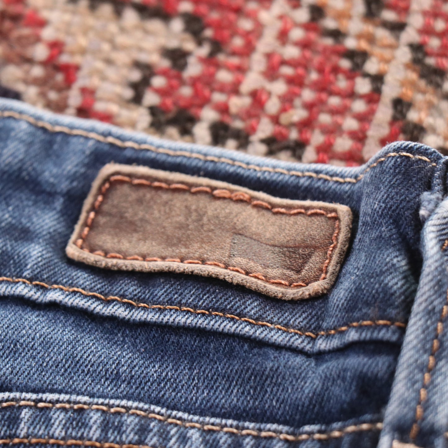 Levi's 197 Red Tab W26 L30 Slim Straight Blue Denim Jeans