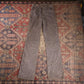 Wrangler W26 L33 Straight Leg Relaxed Fit Grey Cotton Blend Trousers