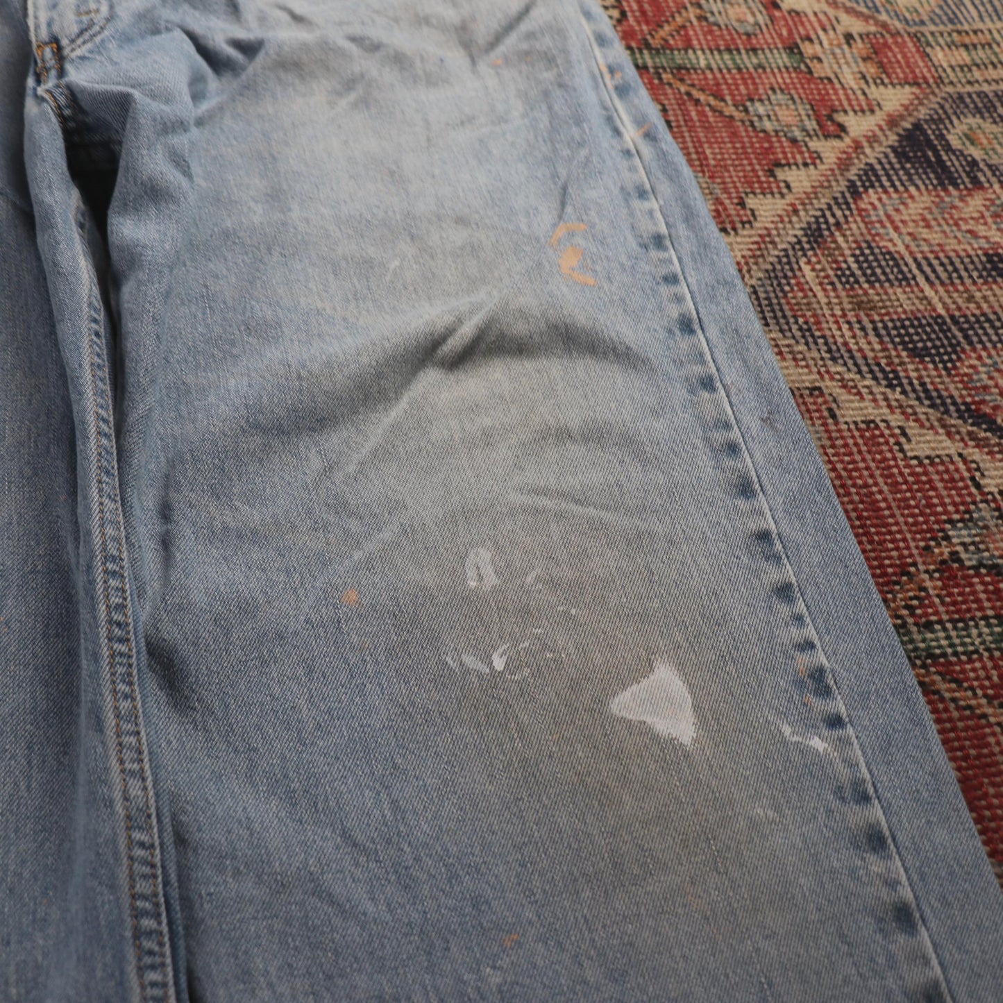 Levi's 550 W40 L30 Tapered Leg Relaxed Fit Blue Denim Jeans