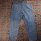 Levi's 550 Red Tab W40 L30 Tapered Leg Relaxed Fit Blue Denim Jeans