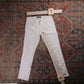 Levi's 513 W28 L27 Straight Leg Slim Fit White Denim Jeans