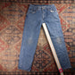 Wrangler W32 L31 Straight Leg Blue Denim Jeans