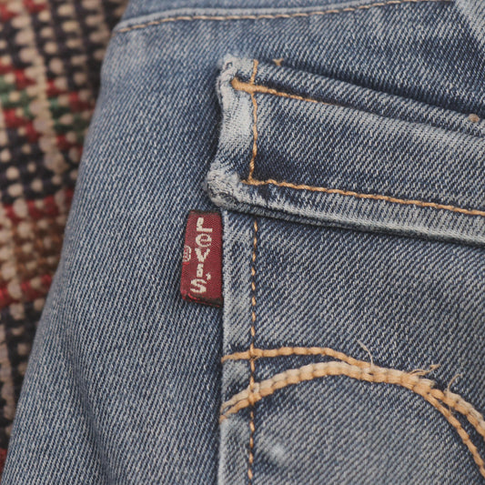 Levi's W28 L29 Skinny Blue Denim Jeans