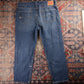 Levi's 550 Red Tab W42 L30 Tapered Leg Relaxed Fit Blue ** Denim Jeans