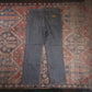 Wrangler W36 L30 Straight Leg Relaxed Fit Grey Denim Jeans