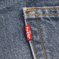 Levi's 505 Red Tab W40 L29 Straight Leg Regular Fit Blue Denim Jeans