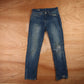 Levi's 511 Red Tab W28 L29 Slim Fit Blue Denim Jeans