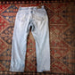Wrangler W34 L30 Straight Leg Relaxed Fit Blue Denim Jeans