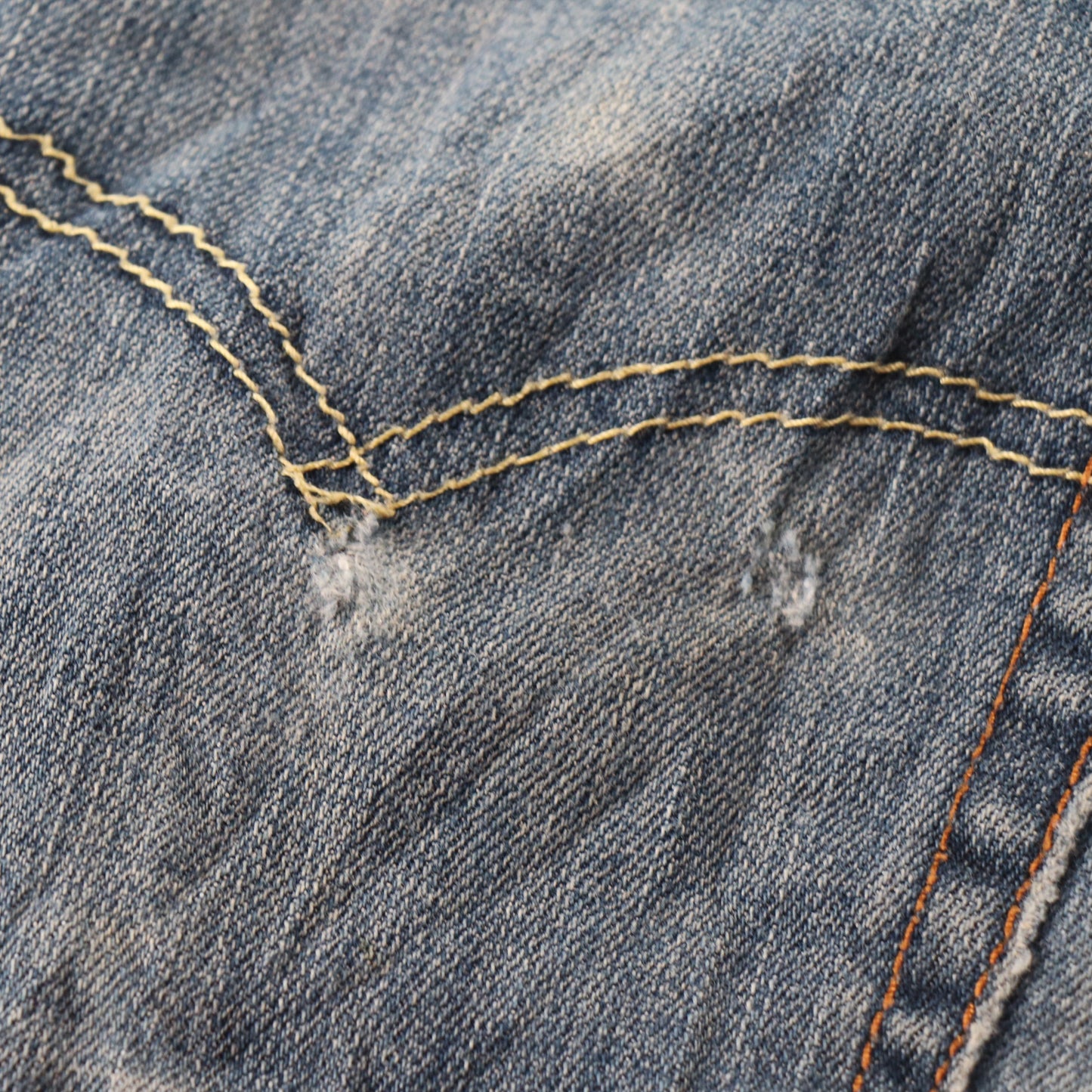 Levi's 550 Red Tab W36 L25 Tapered Leg Relaxed Fit Blue Denim Jeans