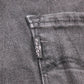 Levi's 711 Red Tab W28 L26 Skinny Fit Black Denim Jeans