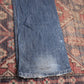 Lee W34 L33 Straight Leg Loose Fit Blue Denim Jeans