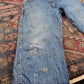 Wrangler W32 L29 Straight Leg Regular Fit Blue Denim Jeans