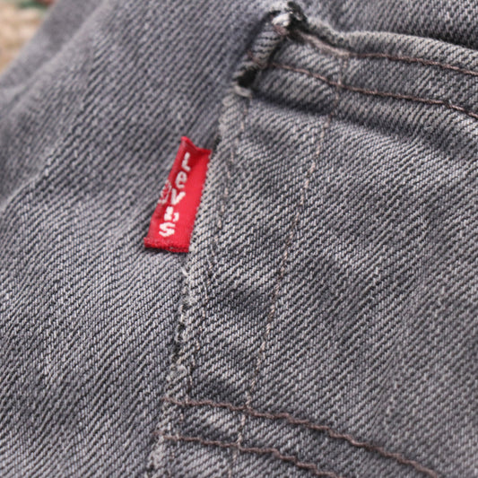 Levi's 511 W34 L26 Slim Fit Grey Denim Jeans
