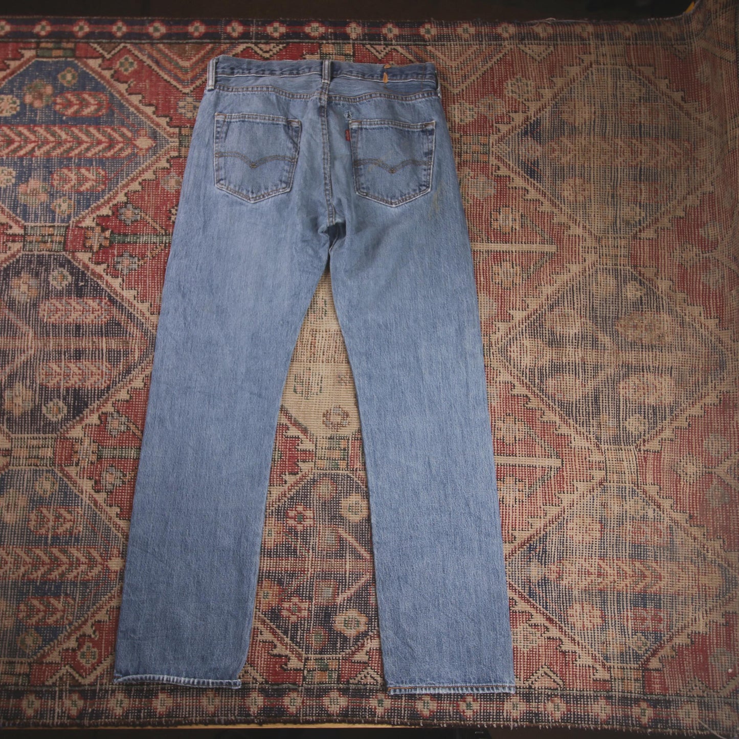 Levi's W32 L31 Straigth Leg Blue Denim Jeans