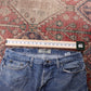 Wrangler W38 L32 Straight Leg Blue Denim Jeans