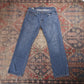 Levi's W32 L28 Straight Leg Blue Denim Jeans