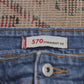 Levi's 570 W32 L28 Tapered Leg Loose Fit Blue Denim Jeans