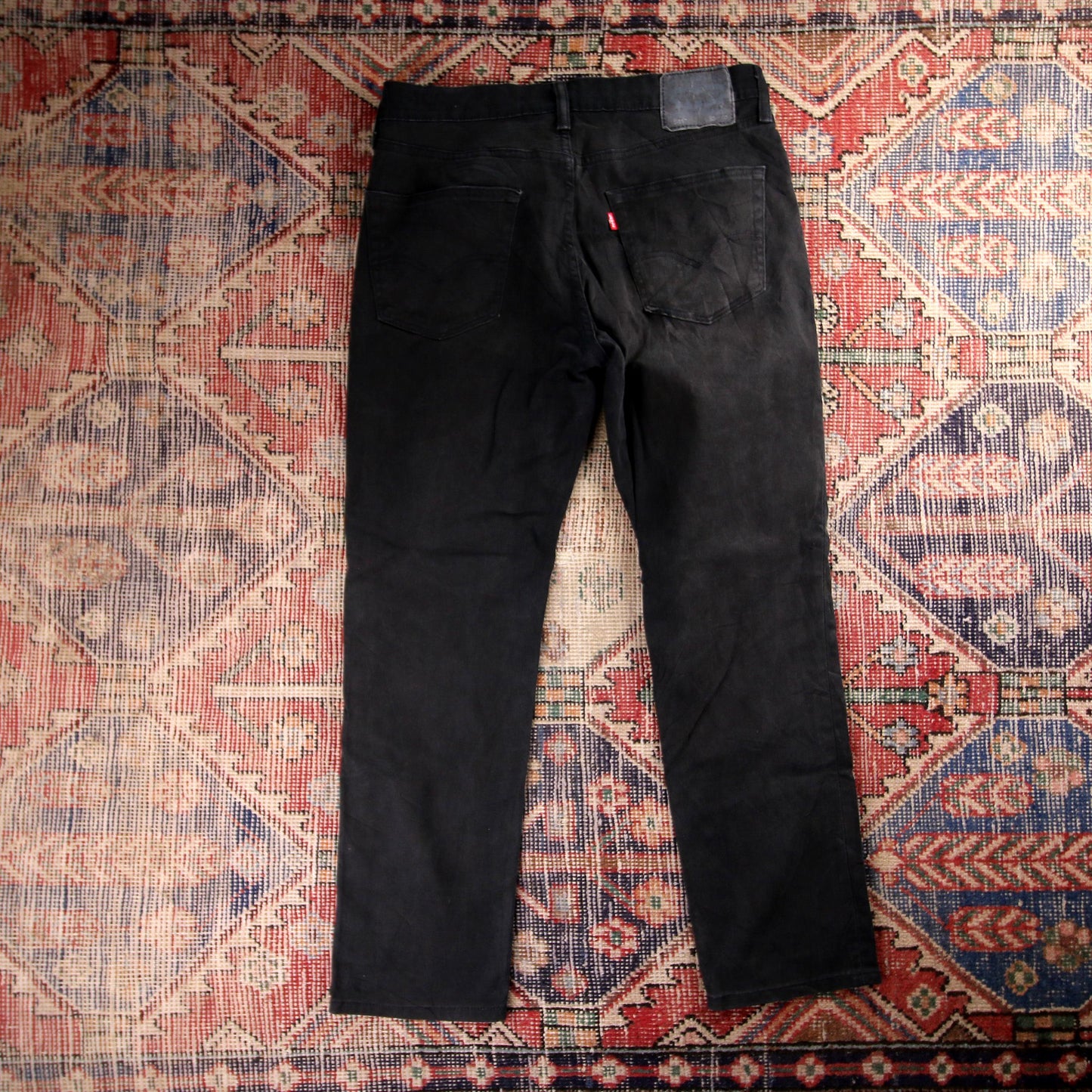 Levi's 511 Red Tab W32 L28 Slim Fit Black Denim Jeans