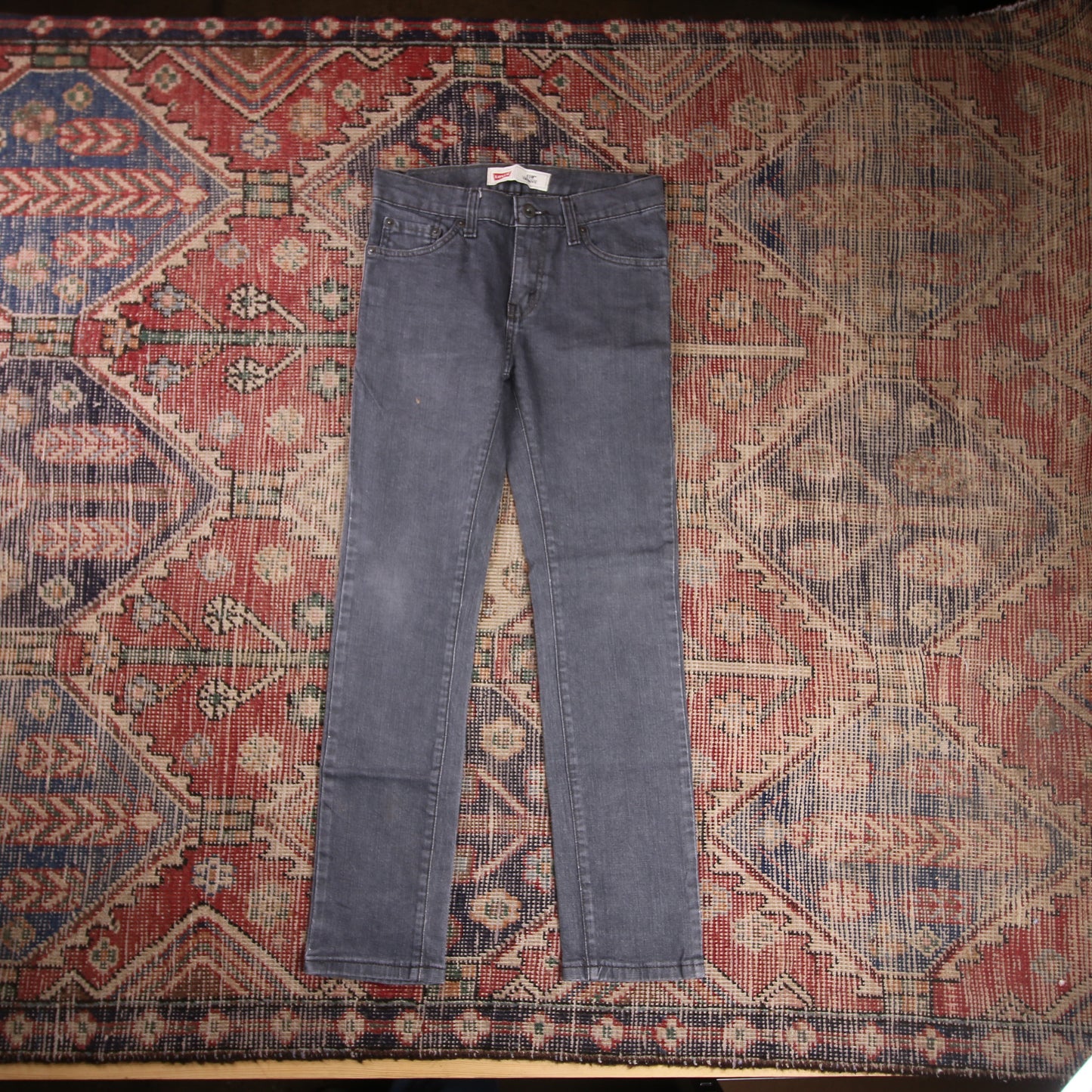 Levi's 510 W26 L26 Skinny Grey Denim Jeans