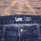 Lee W30 L28 Straight Leg Blue Denim Jeans