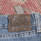Lee W34 L29 Straight Leg Relaxed Fit Blue Denim Jeans