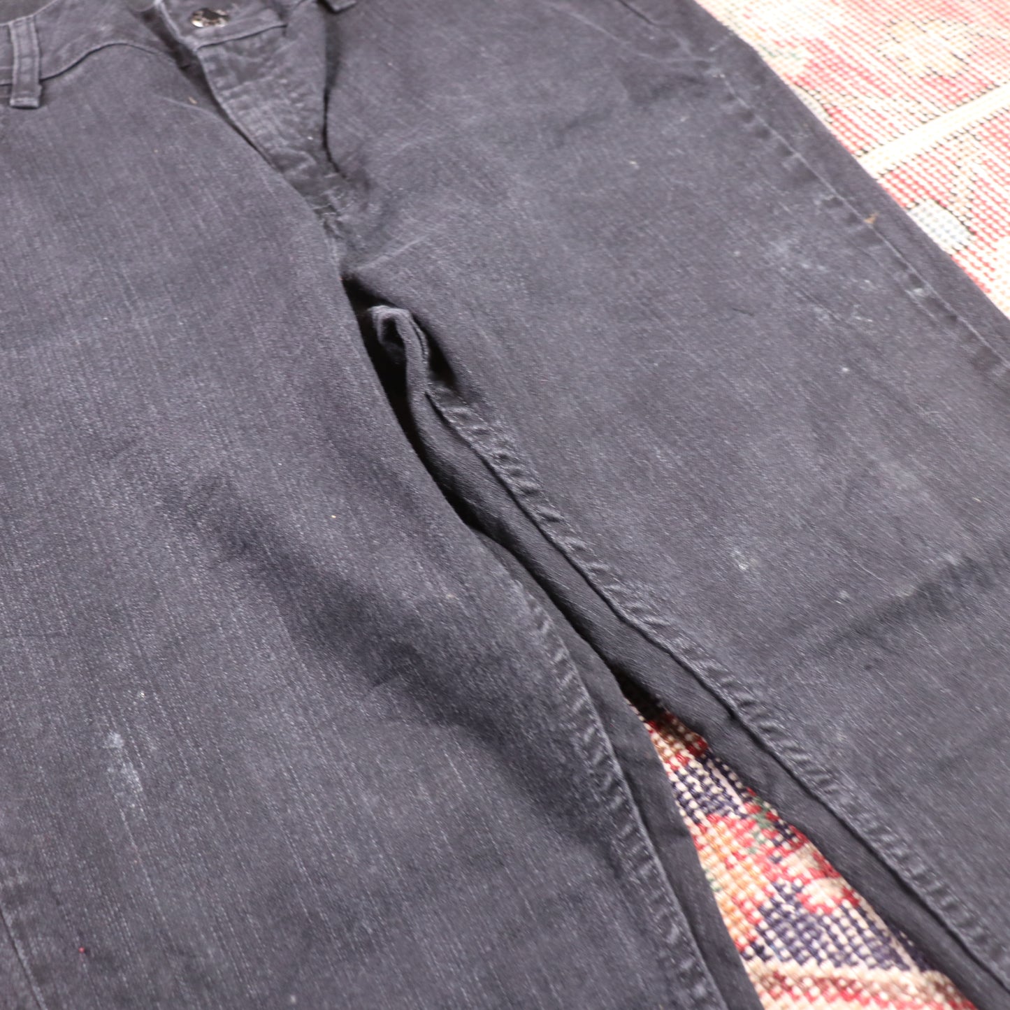 Lee W34 L29 Straight Leg Blue Denim Jeans