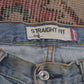 Levi's 505 W32 L32 Straight Leg Regular Fit Blue Denim Jeans