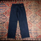 Dickies W28 L31 Straight Leg Blue Cotton Blend Trousers