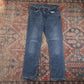Levi's 514 W34 L30 Straight Leg Blue Denim Jeans