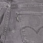 Levi's 314 W30 L29 Straight Leg Black Denim Jeans