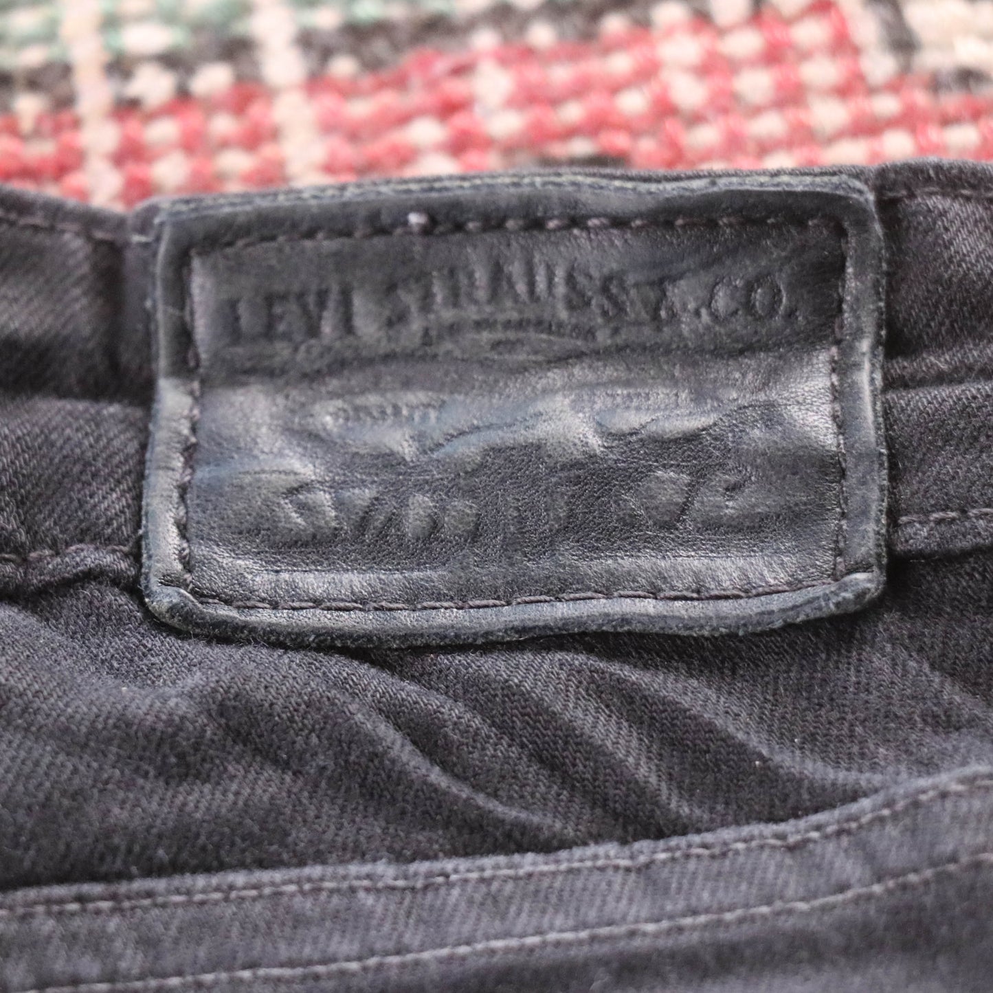 Levi's Red Tab W26 L29 Skinny Classic Ripped Style Blue Denim Jeans
