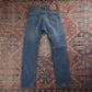 Levi's 505 Red Tab W28 L30 Straight Leg Regular Fit Blue Denim Jeans