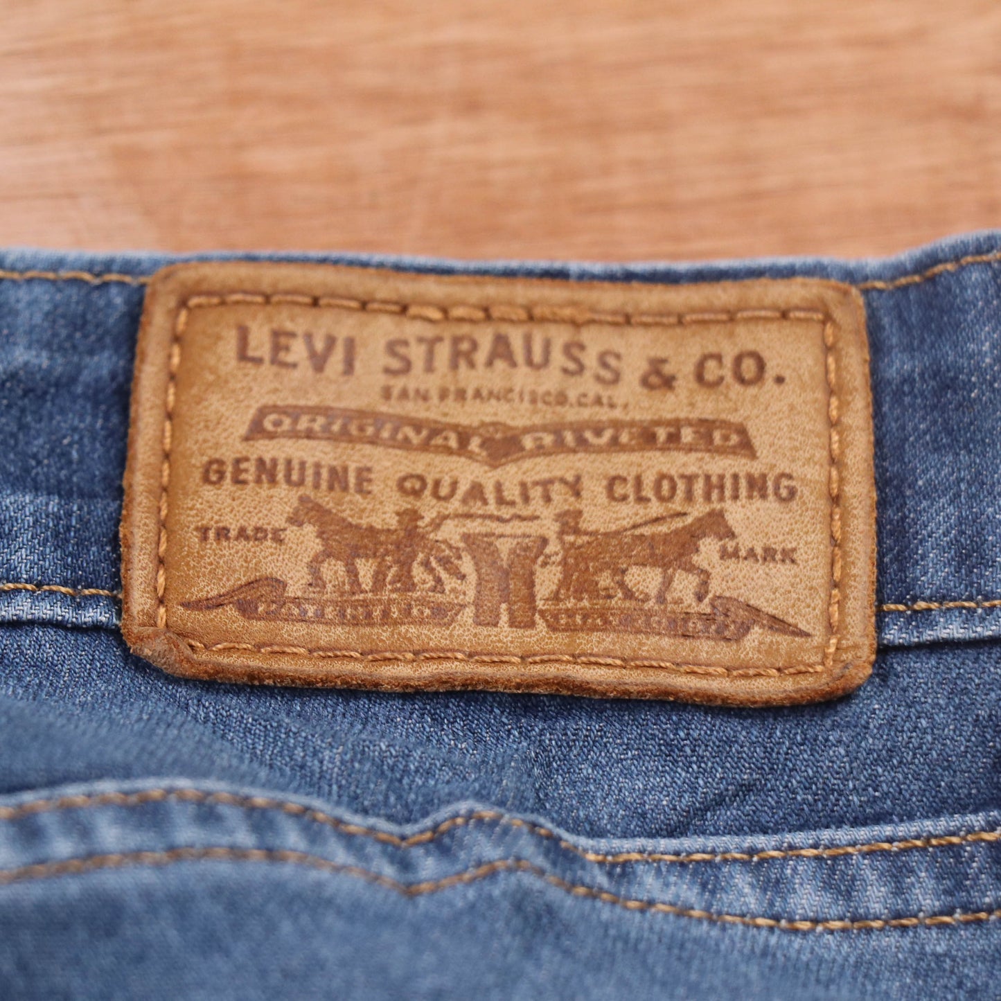 Levi's Red Tab W26 L26 Skinny Blue Denim Jeans