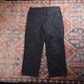 Dickies W36 L27 Cargo Black Cotton Blend Trousers