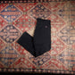 Dickies W34 L28 Straight Leg Black Cotton Blend Trousers