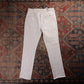 Levi's W32 L31 Mid Rise Skinny Fit White Denim Jeans
